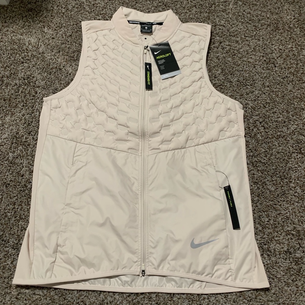 Brand New Men’s Nike Running Aeroloft Vest Pockets